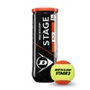 Lauko teniso kamuoliukai DUNLOP STAGE 2 ORANGE - 3 vnt. 3